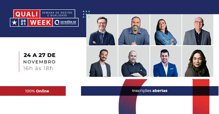 QualiWeek 2025: o maior evento online de Gestão e Qualidade do Brasil QualiWeek 2025: o maior evento online de Gestão e Qualidade do Brasil